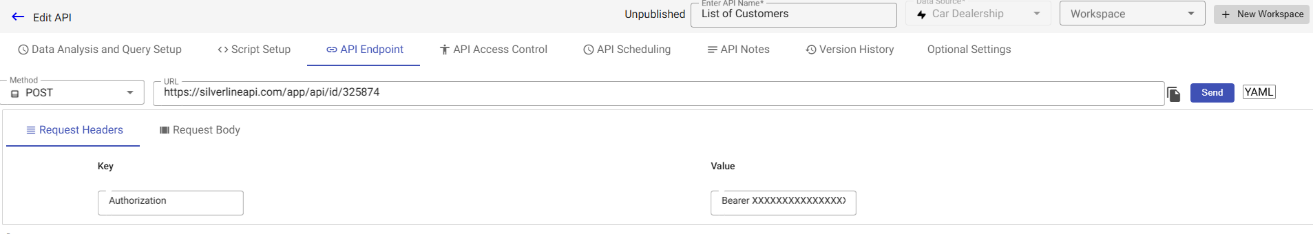 API Access Control – Silverline API